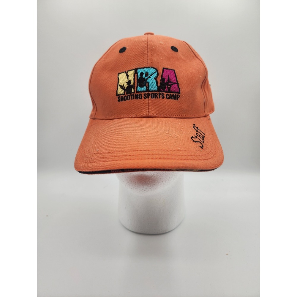 NRA shooting sports staff ballcap multi colored embroidered‎ hunting sports